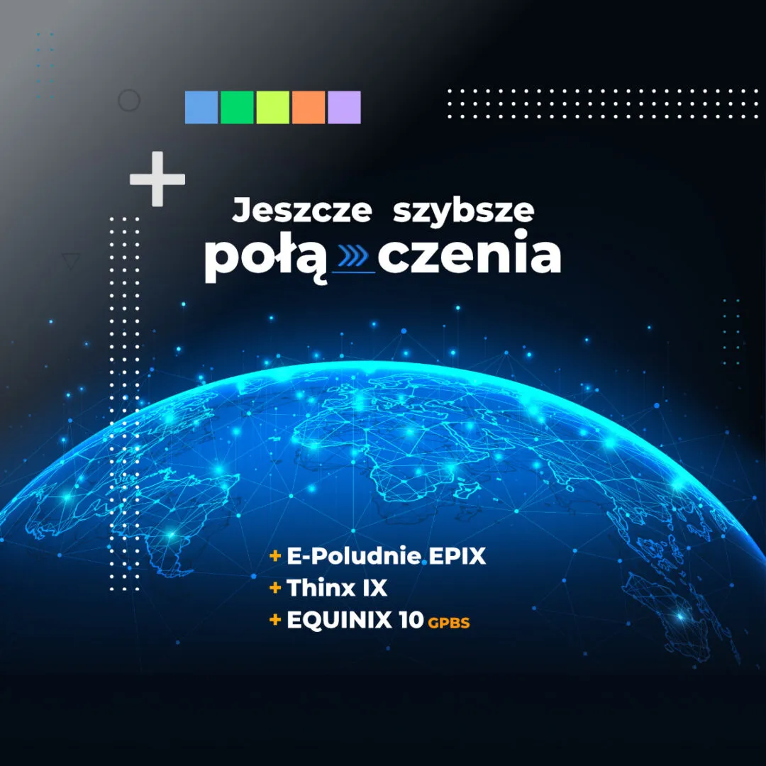 E-Poludnie EPIX, Thinx IX i Equinix 10 Gbps