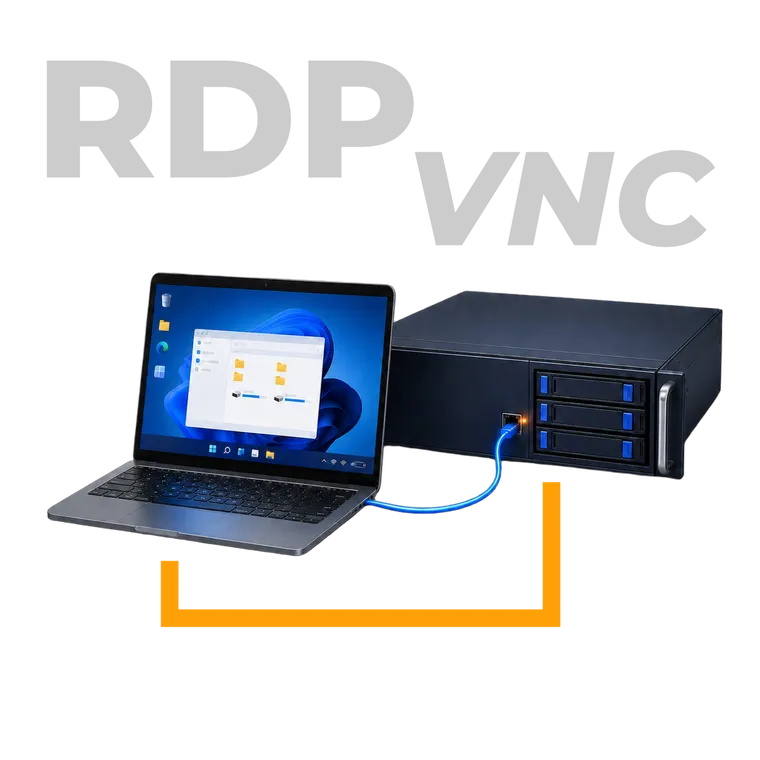 Windows Server i zdalny pulpit RDP gotowe do pracy