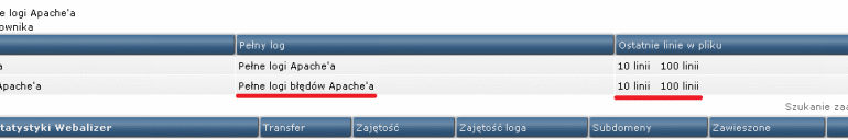 Jak sprawdzić logi w DirectAdmin