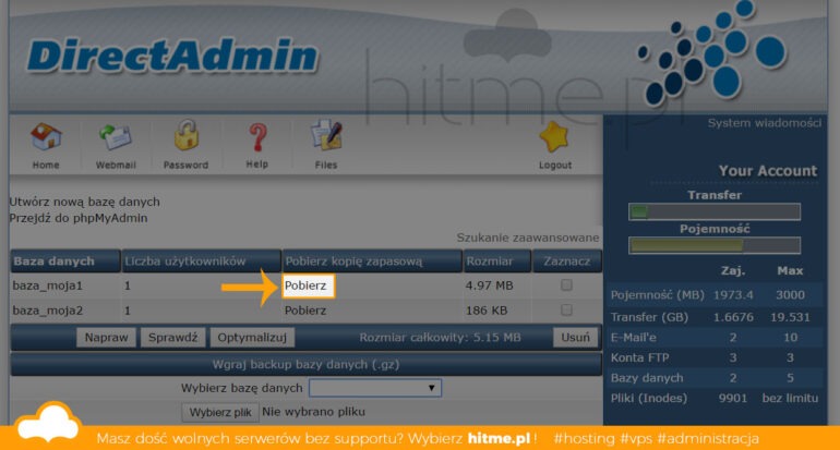 p mysql backup kopia bazy