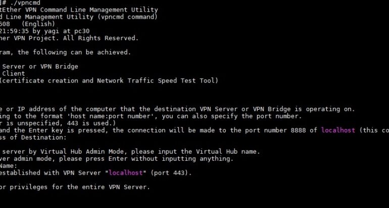 Jak skonfigurować VPN SoftEther