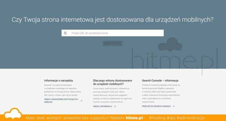 Jak sprawdzić poprawność swojej strony wg. Google.