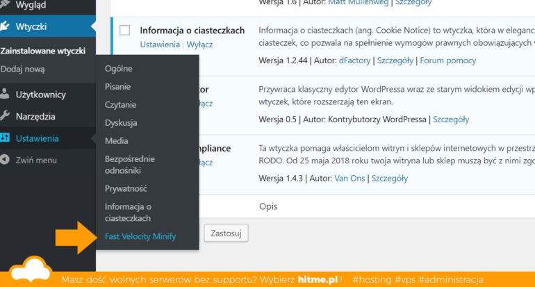 Fast velocity minify fvm wtyczka