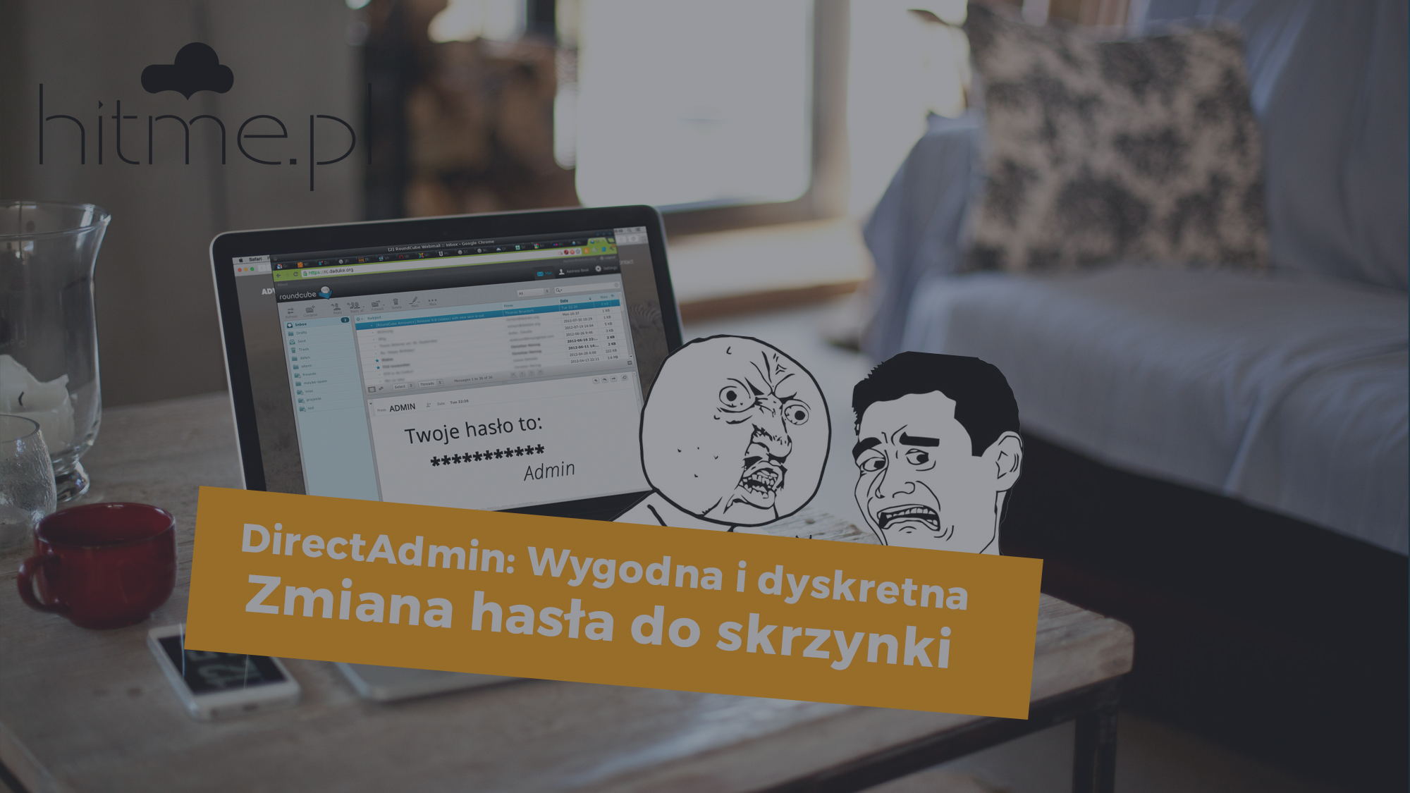 Obrazek dla Zmiana hasła skrzynki pocztowej na własne bez DirectAdmin