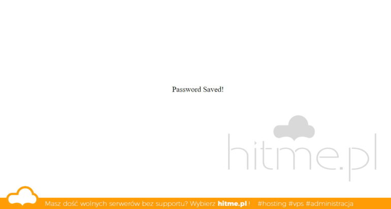 Zmiana hasła skrzynki pocztowej na własne bez DirectAdmin
