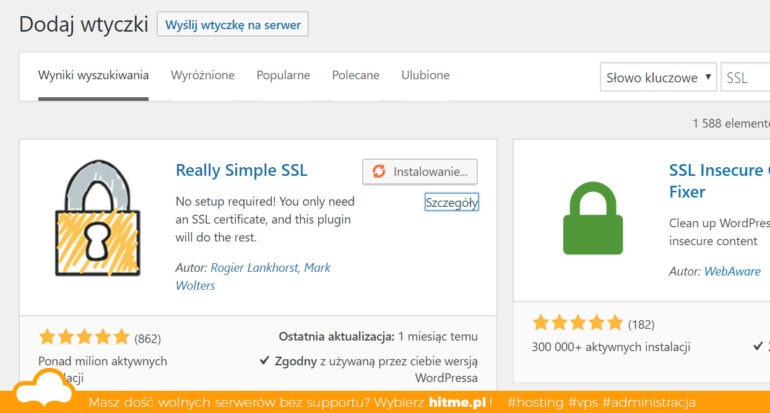 really simple ssl wtyczka wordpress