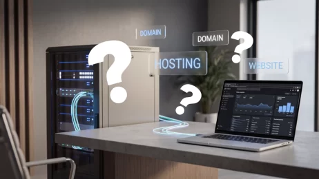 Domena hosting strona internetowa - różnice - co jest co?