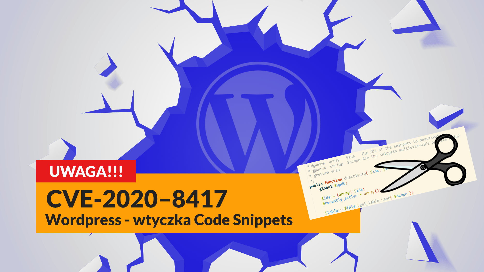 Obrazek dla CSRF Luka we wtyczce Code Snippets do WordPress