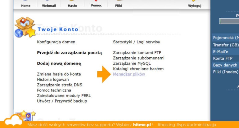 Jak zmienić wersję php directadmin