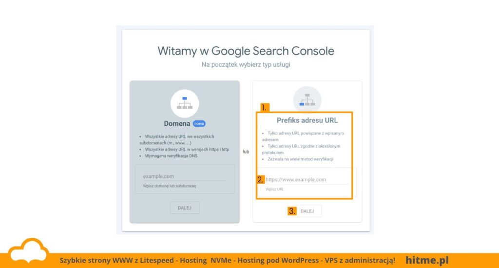 google search console