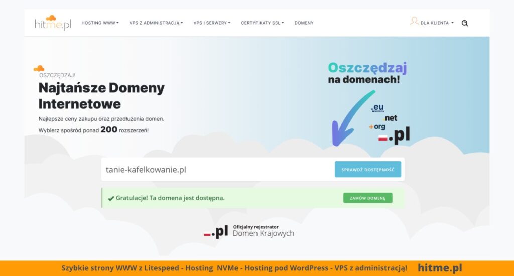 czy domena jest wolna