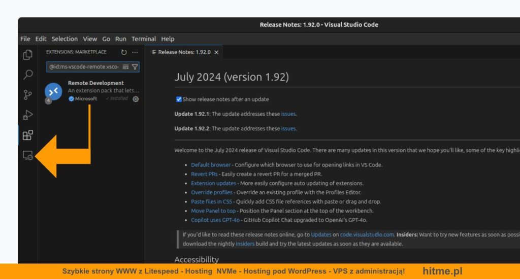 vscode remote development