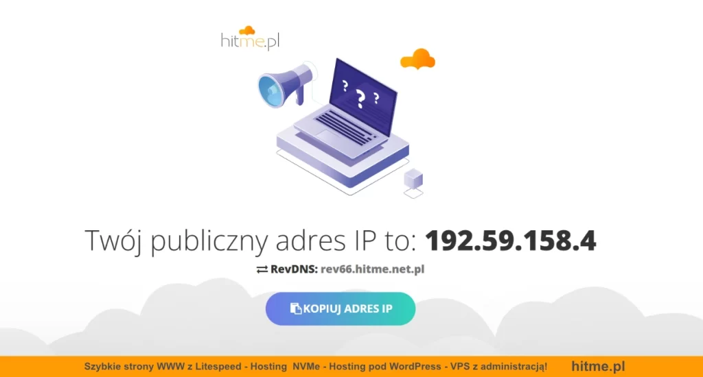 sprawdz publiczny adres ip online