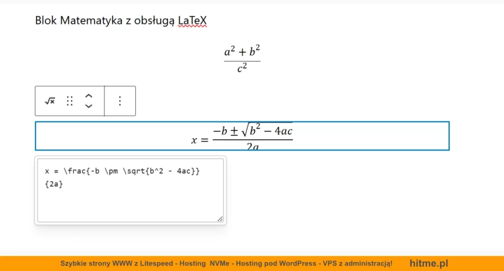 wordpress 6 9 latex math