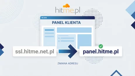 Zmiana adresu Panelu Klienta HitMe