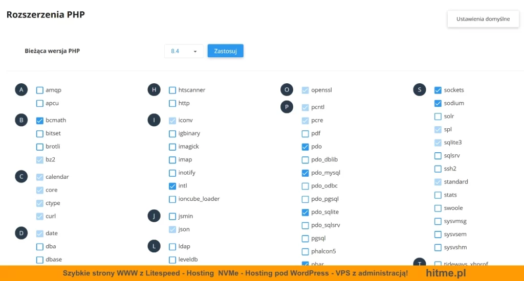 hosting moduly php