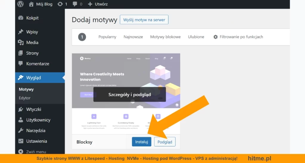 wp 2026 instalacja blocksy