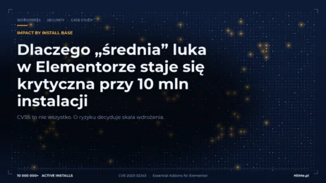 Dlaczego „średnia" luka w Elementorze staje się krytyczna przy 10 mln instalacji