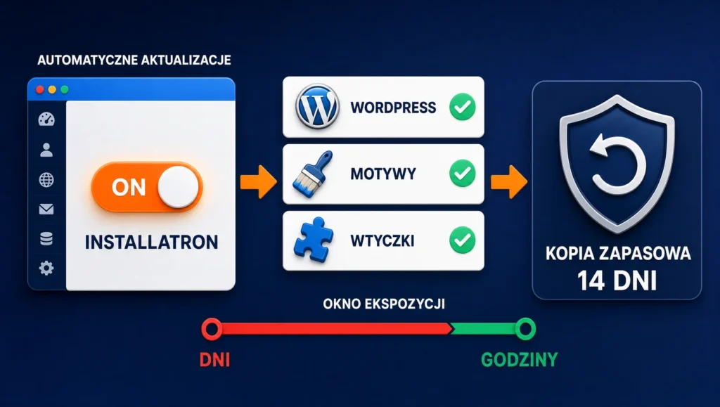 coraz wiecej podatnosci we wtyczkach wordpress infografika installatron